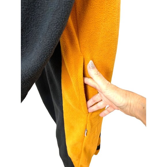 Funziez Men's Halloween Costume Red Panda/Raccoon L Black Orange by Silver Lilly - Picture 10 of 11